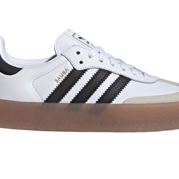 adidas Shoes - Adidas Samba Women's Shoes in White and Black